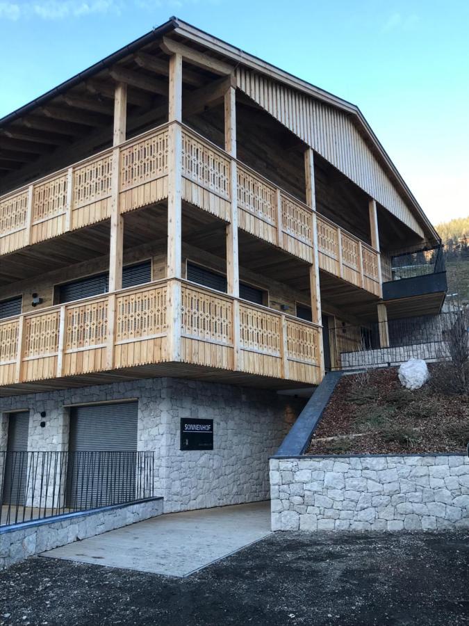 Exclusives Apartment Im Sonnenhof Moos Sexten Bagian luar foto