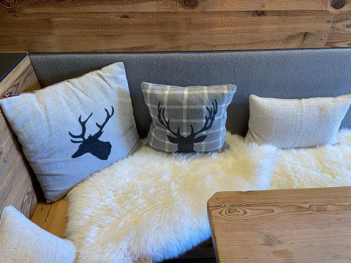 Exclusives Apartment Im Sonnenhof Moos Sexten Bagian luar foto