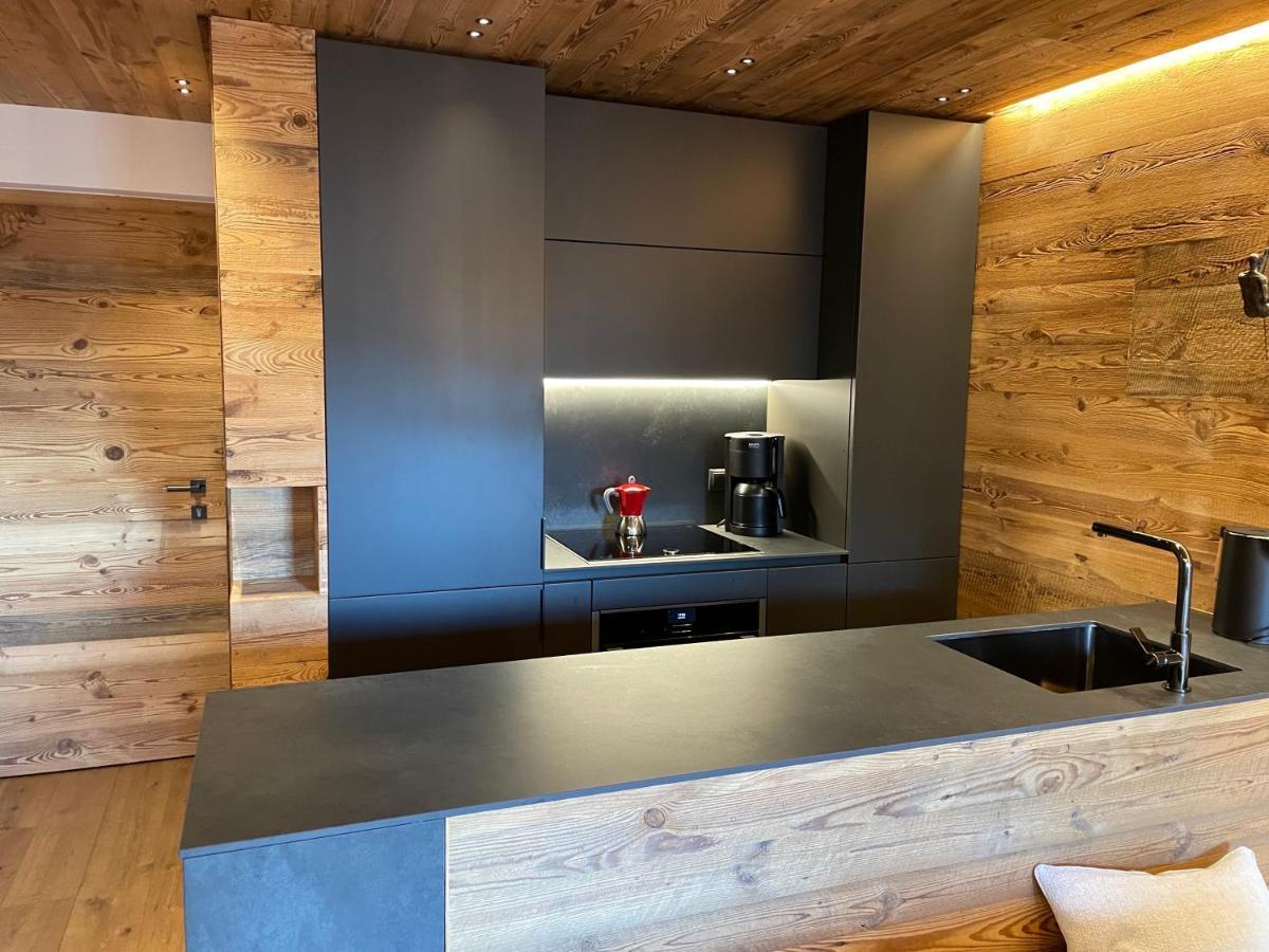 Exclusives Apartment Im Sonnenhof Moos Sexten Bagian luar foto