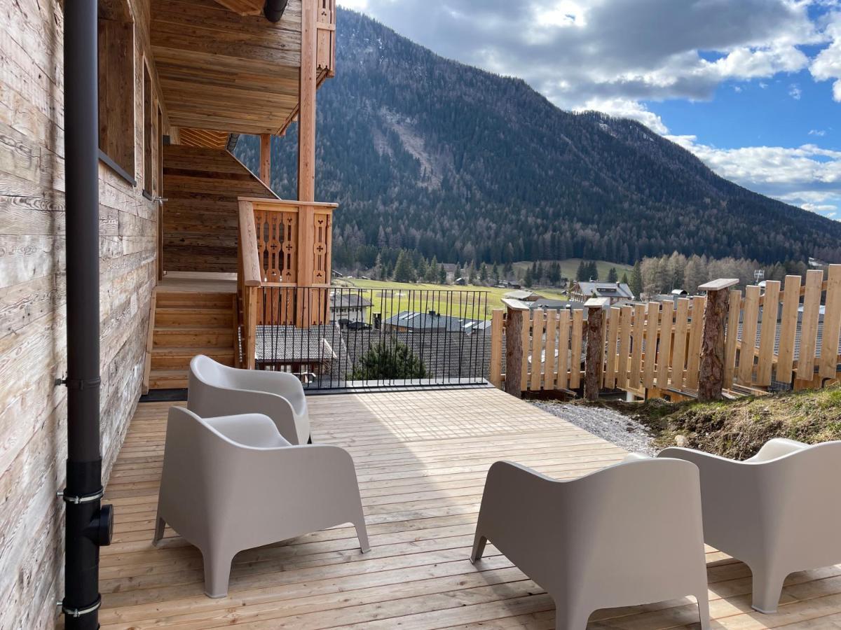 Exclusives Apartment Im Sonnenhof Moos Sexten Bagian luar foto