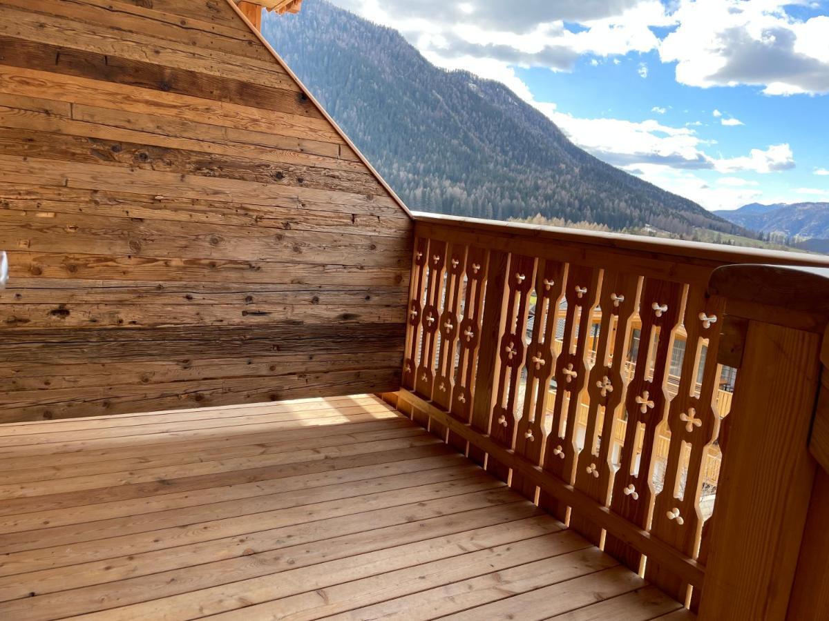 Exclusives Apartment Im Sonnenhof Moos Sexten Bagian luar foto