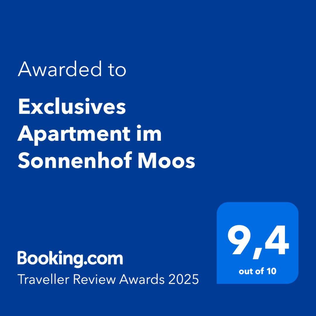 Exclusives Apartment Im Sonnenhof Moos Sexten Bagian luar foto